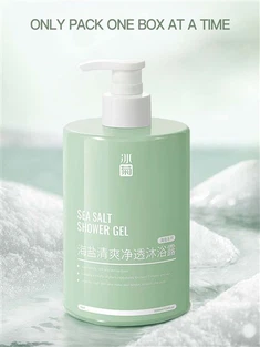 Sabonete corporal com sal marinho